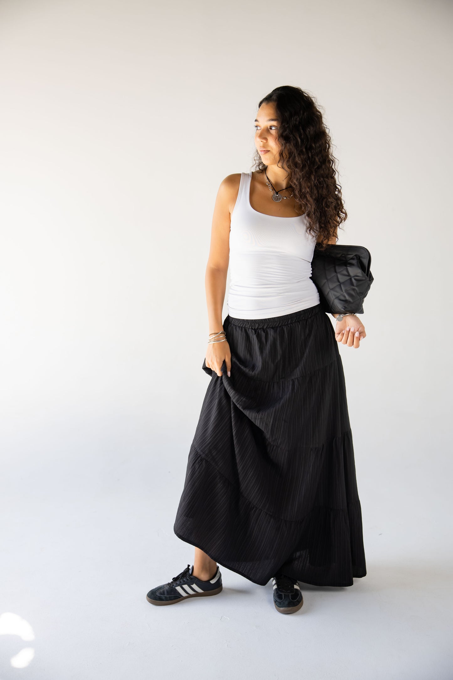 Sol skirt in black