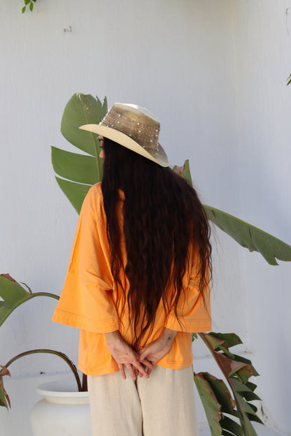 Orange duo shirt