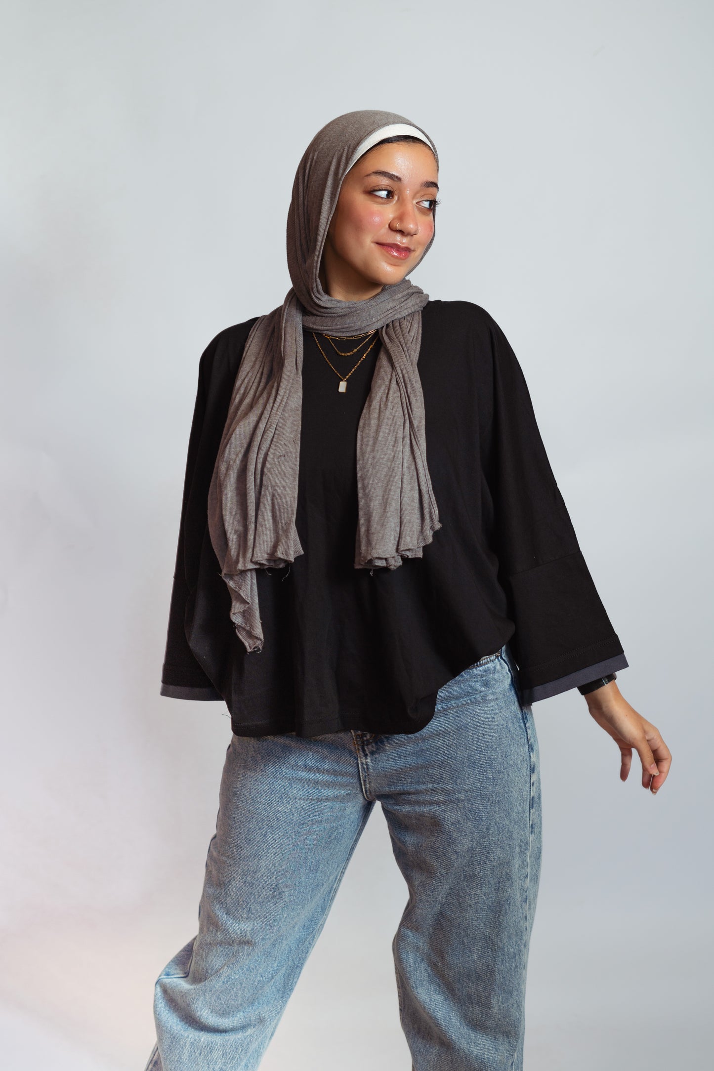 Black duo shirt
